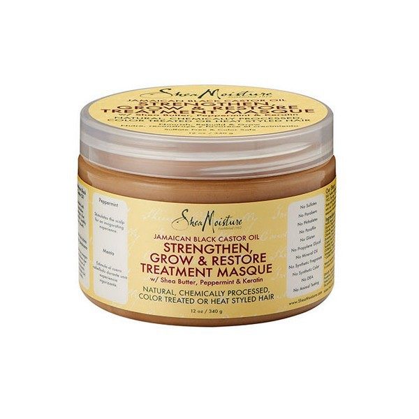 Shea Moisture MASQUE CROISSANCE RICIN BLACK CASTOR OIL (TREATMENT MASQUE)