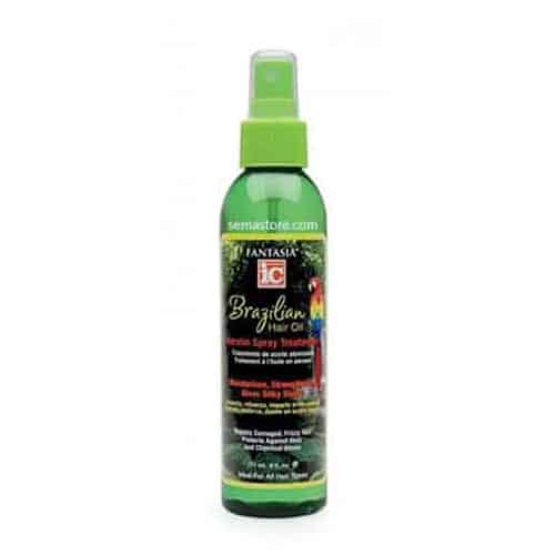 ic fantasia brazilian hair oil keratin spray treatment