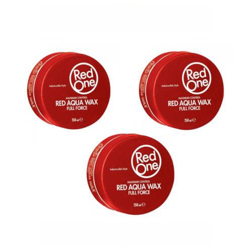 pack 3 red one cire capillaire red