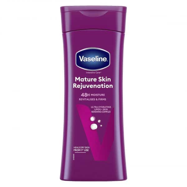 vaseline mature skin rejuvenation lait corporel 400ml