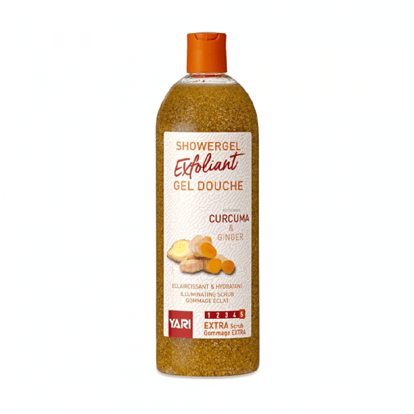 yari gel douche gommant exfoliant curcuma/ ginger 1000 ml